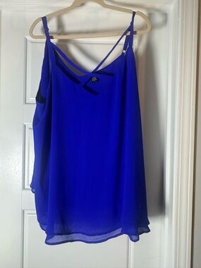 Women's Royal Blue Double-Strap Camisole